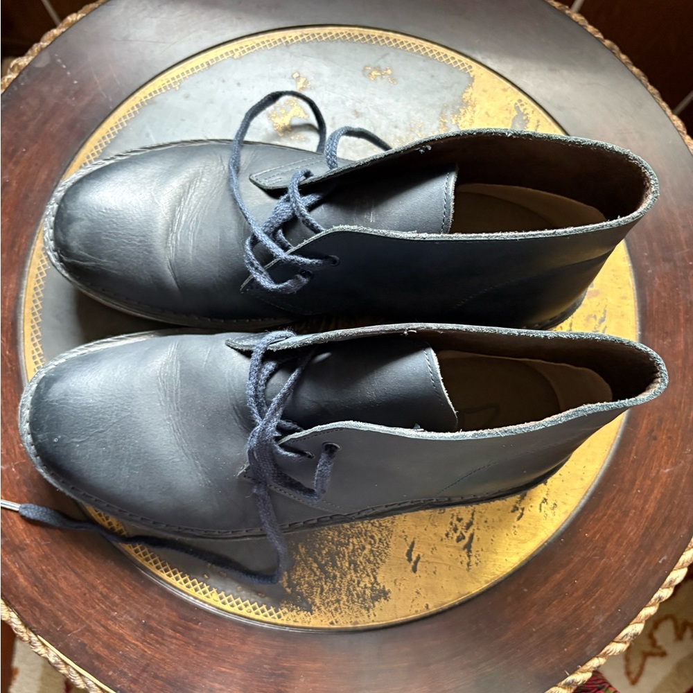 Clarks Men's Navy Chukka Boots